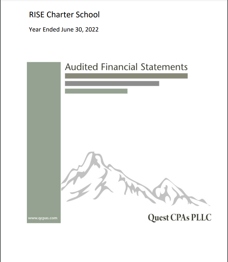 RISE Audited Financial Report 21-22